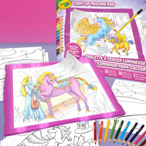 Crayola Light Up Tracing Pad Pink | Crayola In Lebanon