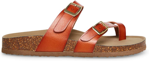 Steve Madden Men’s Cognac Leather Multi-Strap Cork Sandals | Steve Madden in Lebanon