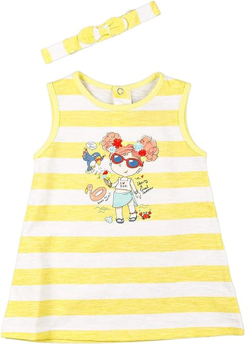Charanga Baby Girl's  Multicolor  Dress 78165 CR41 shr