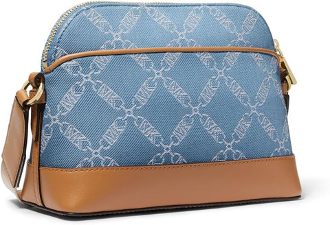 Michael Kors Women's Blue\Brown Crossbody | Michael Kors In Lebanon