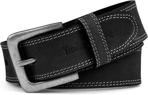 Timberland Men's Black Boot Leather Belt | Timberland In Lebanon
