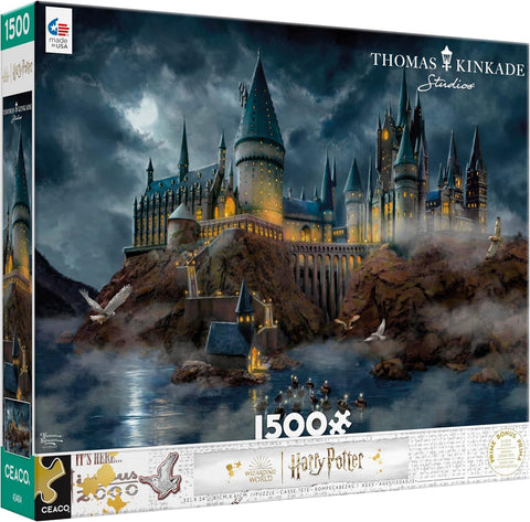 Ceaco Thomas Kinkade Harry Potter Hogwart's Castle 1500 Piece Jigsaw Puzzle | Ceaco In Lebanon