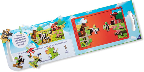 Melissa & Doug On The Farm Take-Along Magnetic Jigsaw Puzzle Set  | Melissa & Doug In Lebanon