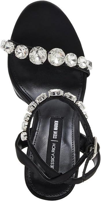 Steve Madden Women's Black Jessica Rich Zoey Heeled Sandal | Steve Madden In Lebanon