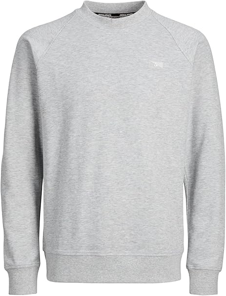 Jack & Jones Men's Gray Crew Neck Long Sleeve Sweatshirt |Jack & Jones In Lebanon