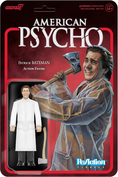 Super7 American Psycho Patrick Bateman Raincoat 3.75" American Psycho Action Figure|Super7 In Lebanon