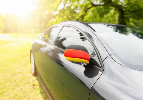 SD Exterior Mirror Covers "Germany" 2-piece Set European Championship World Cup | SD In Lebanon
