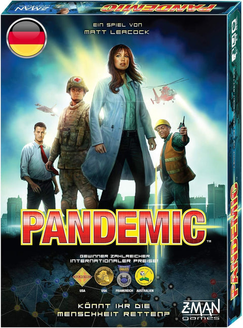 ZMan Pandemia Single Cooperative Board Game|ZMan In Lebanon