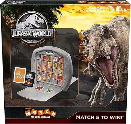 Top Trumps Jurassic World Match The Crazy Cube Game | Top Trumps In Lebanon