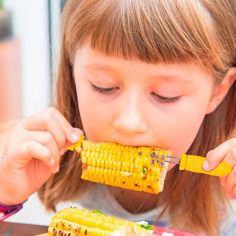 Jes Collection Yellow Corn On The Cob Holder 6pcs | Jes Collection In Lebanon