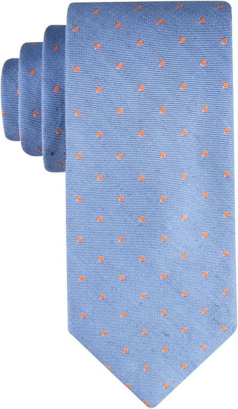 Tommy Hilfiger Men's Multicolor Linen Dot Tie ABL454