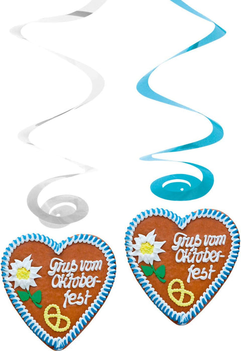 Amscan 80 cm Bavarian Oktoberfest Spiral Plastic Decorations|Amscan In Lebanon