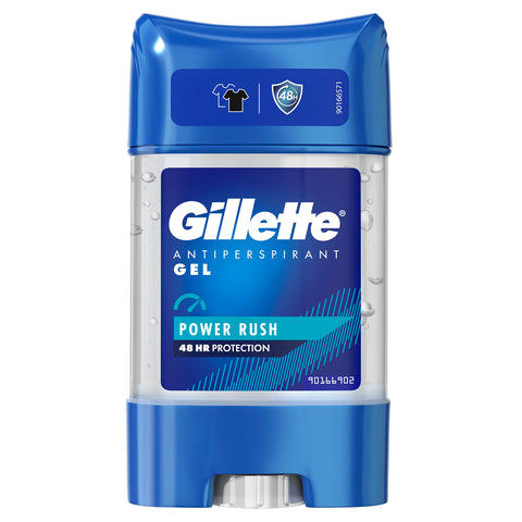 Gillette Antiperspirant Gel Power Rush 70ml