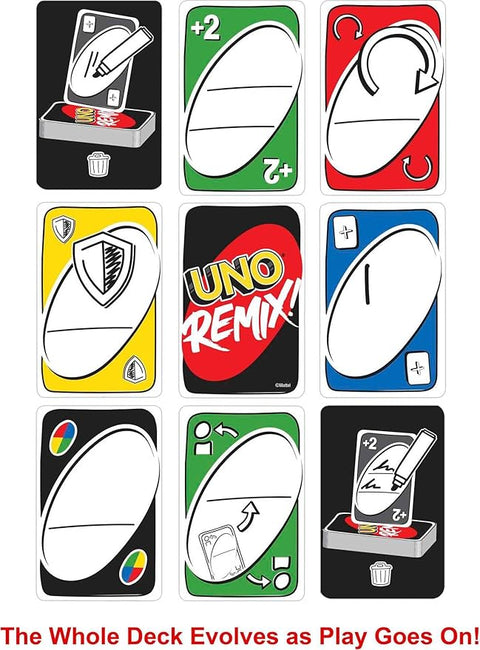 Mattel UNO Remix Card Game | Mattel In Lebanon