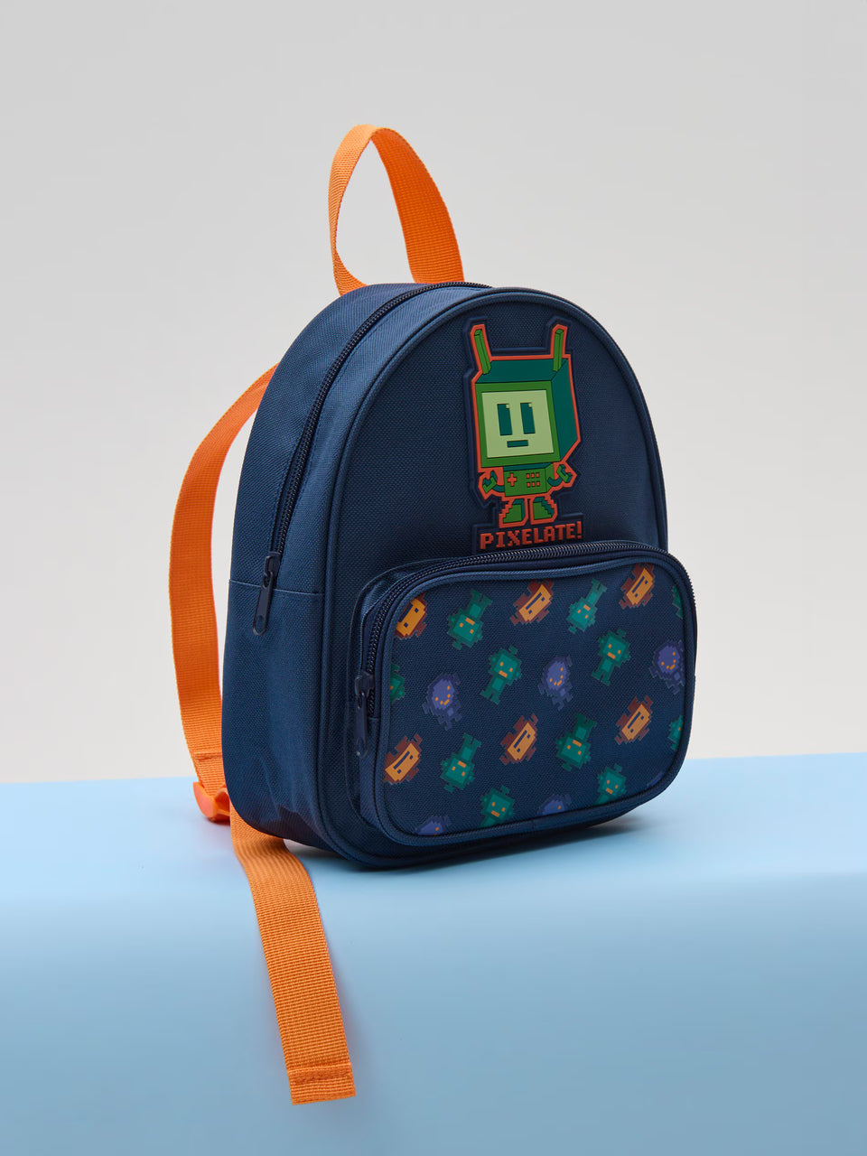 Sinsay Boys’ Navy Pixelate Mini Backpack | Sinsay in Lebanon
