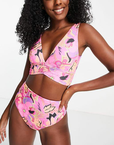 Asos Design  Women's Multicolor  Bikini Bottom ANF2469