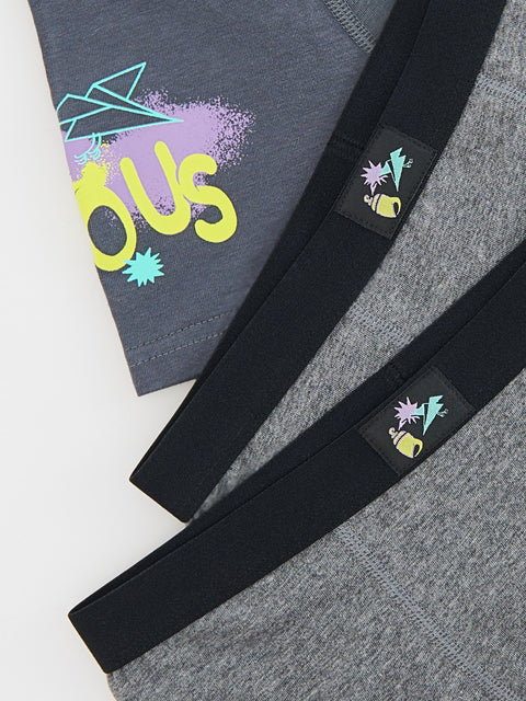 Reserved Baby Boy's Grey 3-Pack Boxers | Reserved In Lebanon