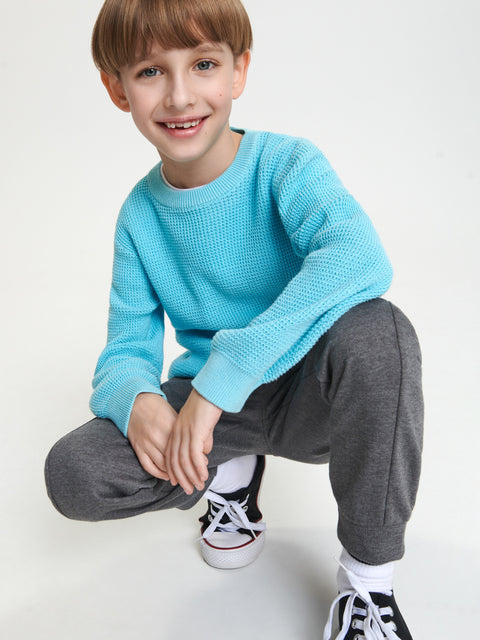 Sinsay Boy's Dark Grey/Aqua Jogger Sweatpants 2-pack | Sinsay In Lebanon