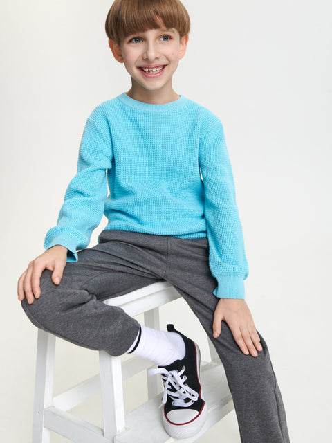 Sinsay Boy's Dark Grey/Aqua Jogger Sweatpants 2-pack | Sinsay In Lebanon