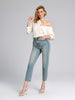 Sinsay Women's Blue High Rise Mom Fit Jeans | Sinsay In Lebanon