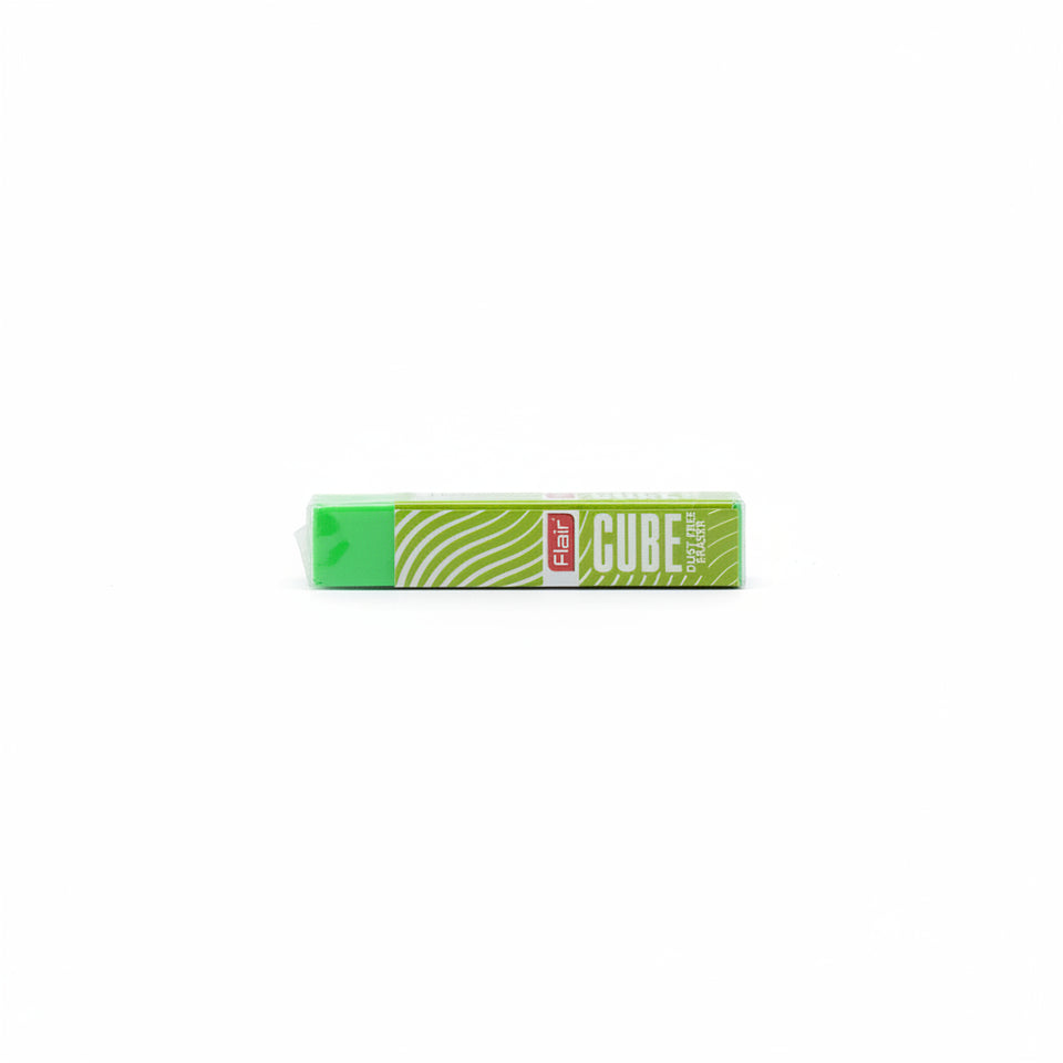 Flair Cube Dust Free Green Eraser