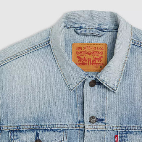Levi's Men's Light Blue Lightweight Trucker Jacket |Levi's In Lebanon