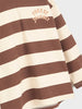 Sinsay Boy's Brown & Beige Striped Pullover Hoodies | Sinsay In Lebanon