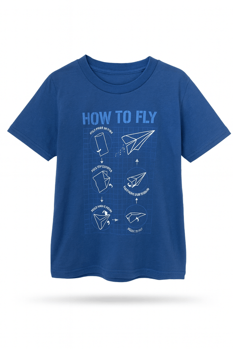 Epic Threads Boy's Ink Blue T-Shirt ABFK355