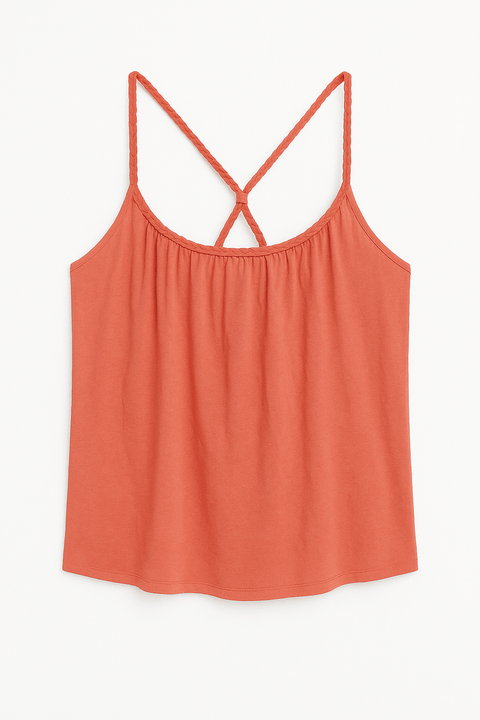 Mango Women's Pink Sleeveless Top| Mango in Lebanon