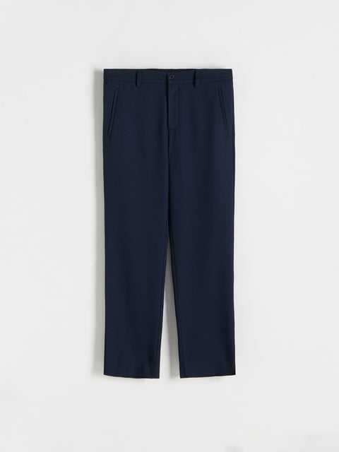 Reserved Men's Navy Slim Chino Pants | Reserved In Lebanon