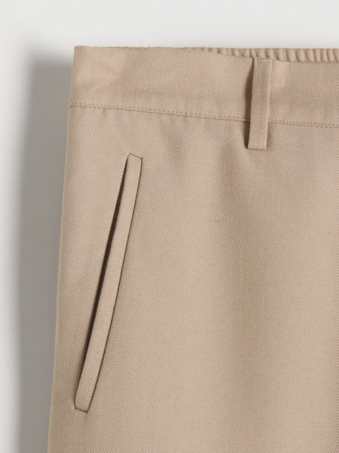 Reserved Men's Tan Slim Chino Trousers | Reserved In Lebanon