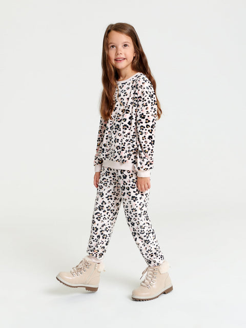 Sinsay Girl's Light Pink Floral Printed Long Sleeve Blouse | Sinsay In Lebanon