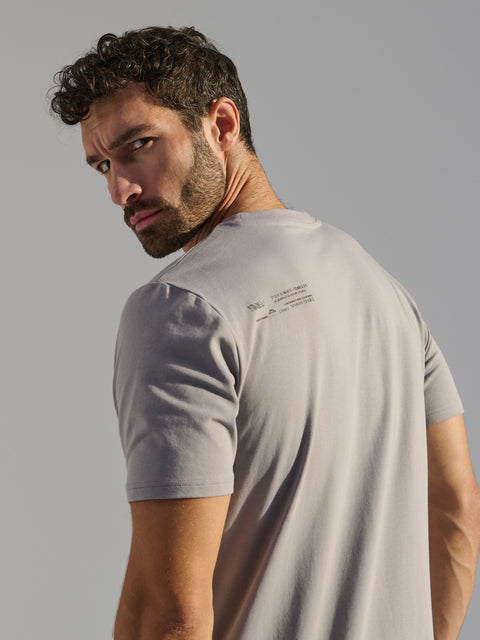 Sinsay Men's Grey Performance Short Sleeve T-Shirt | Sinsay In Lebanon