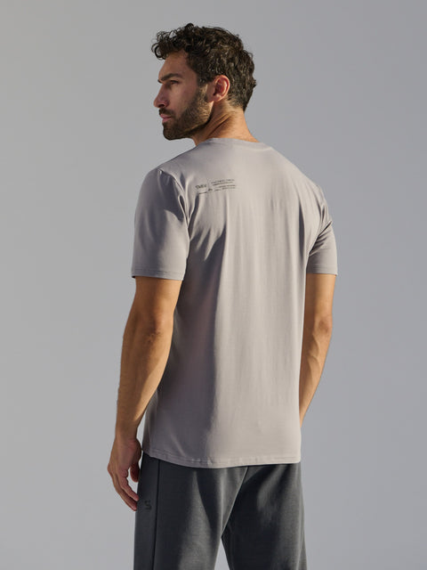 Sinsay Men's Grey Performance Short Sleeve T-Shirt | Sinsay In Lebanon