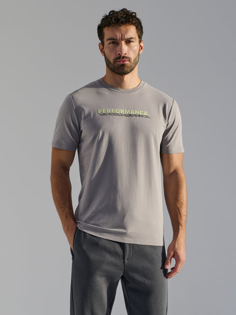 Sinsay Men's Grey Performance Short Sleeve T-Shirt | Sinsay In Lebanon