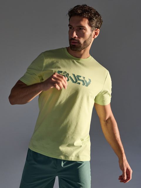 Sinsay Men's Light Green  performance  T-Shirt  | Sinsay in Lebanon