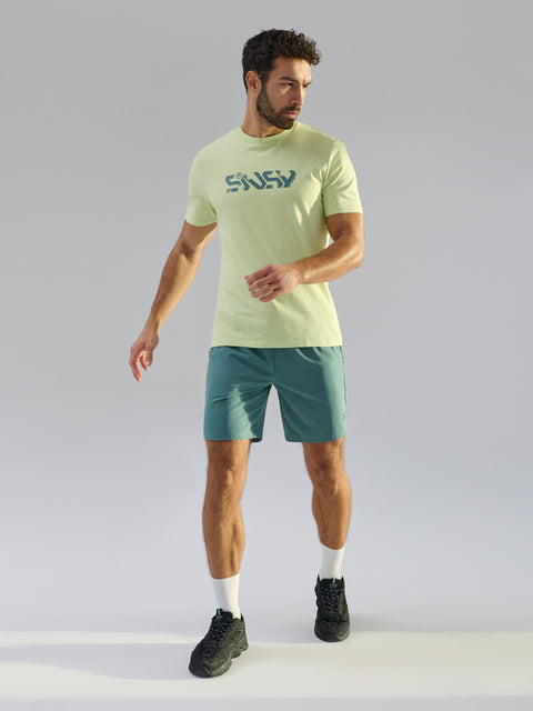 Sinsay Men's Light Green  performance  T-Shirt  | Sinsay in Lebanon