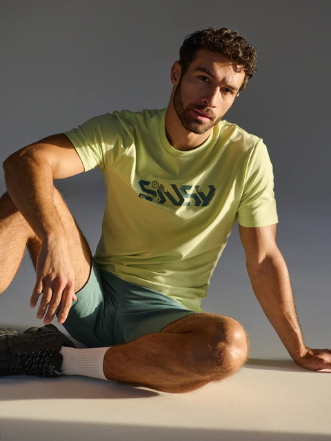 Sinsay Men's Light Green  performance  T-Shirt  | Sinsay in Lebanon