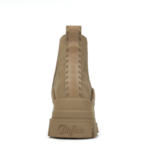 Buffalo Women's Brown Aspha Chelsea Warm Boots| Buffalo in Lebanon