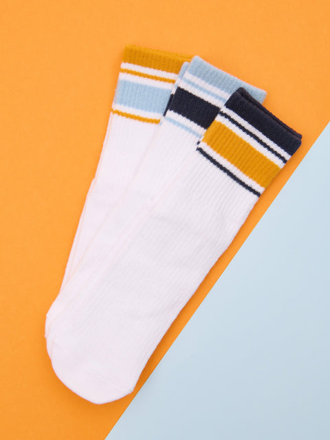 Sinsay Boy's White Socks 3 Pieces | Sinsay In Lebanon