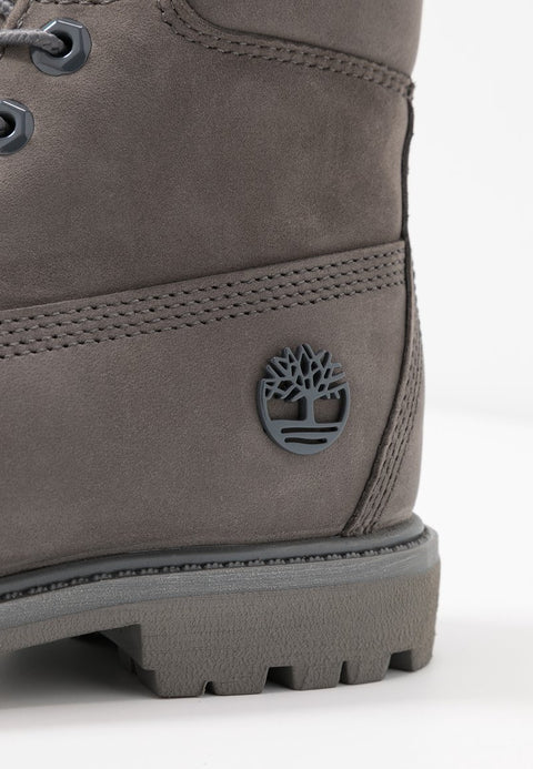 Timberland Women's Gray Premium 6 in Lace Up Boot|Timberland In Lebanon