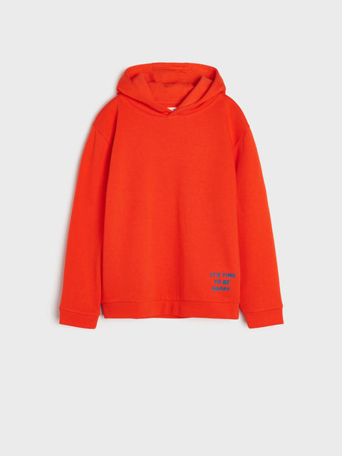 Sinsay Boy's Red Orange Hoodie | Sinsay In Lebanon