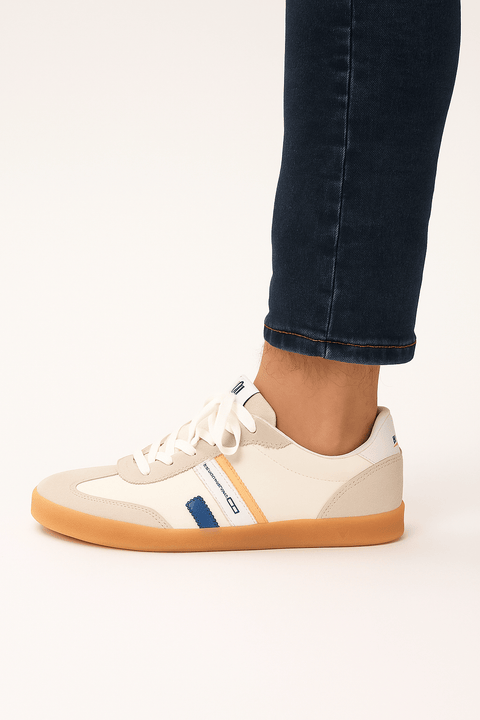 Enrico Coveri Men's White Leopard Sneakers |Enrico Coveri In Lebanon