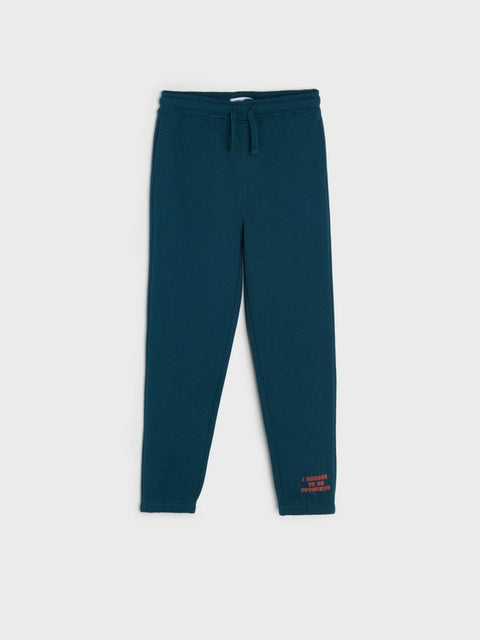 Sinsay Boy's Steel Blue Jogger Sweatpants | Sinsay In Lebanon