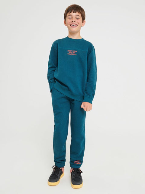 Sinsay Boy's Steel Blue Jogger Sweatpants | Sinsay In Lebanon