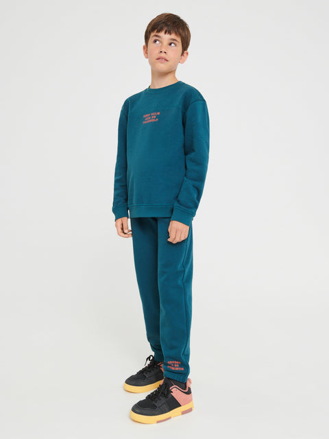 Sinsay Boy's Steel Blue Sweatpants | Sinsay In Lebanon