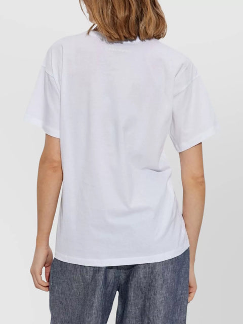 Emporio Armani Women's White Short Sleeve  T-shirt | Emporio Armani in Lebanon