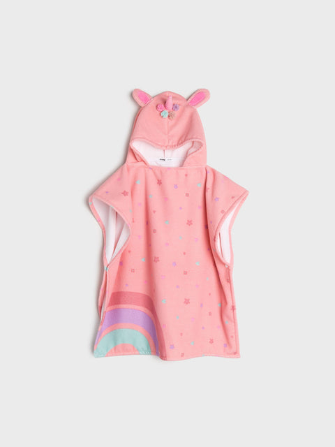 Sinsay Baby Girl's Pink Floral Hooded Towel | Sinsay In Lebanon