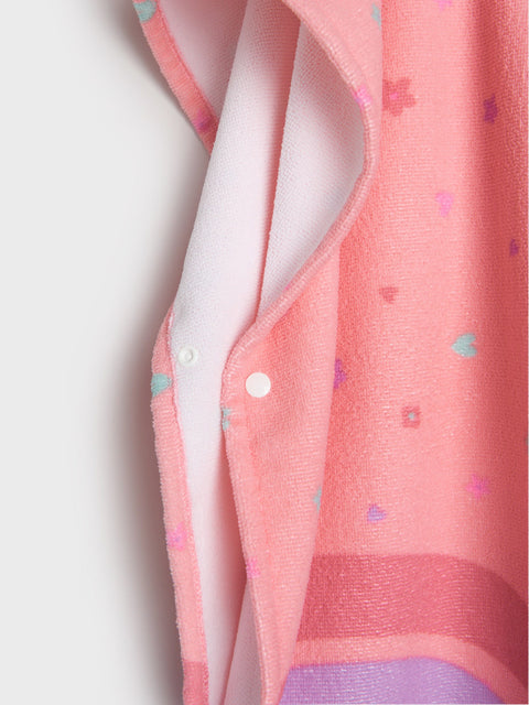 Sinsay Baby Girl's Pink Floral Hooded Towel | Sinsay In Lebanon