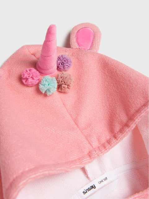 Sinsay Baby Girl's Pink Floral Hooded Towel | Sinsay In Lebanon